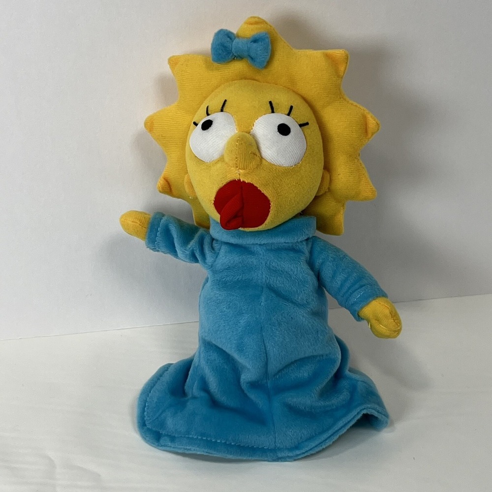 Baby‎ Maggie W/ Pacifier Plush Universal Studios The Simpsons